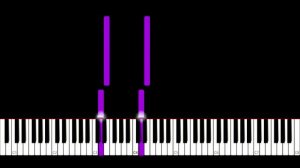 Europe - The Final Countdown - Piano Tutorial by Amadeus (Synthesia)
