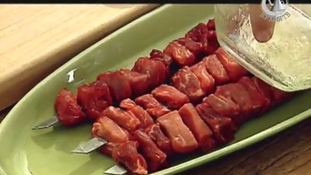 Мастер Гриль: Кебаб из говядины с овощами / Master Grill: Beef Kebab with vegetables
