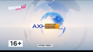 Смена логотипа на новогодний (Bridge TV Hits, 22.12.2020)