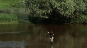 Нахлыстовой заброс на средние дистанции