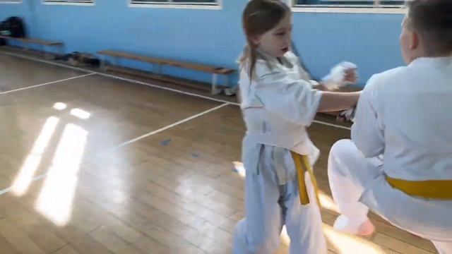 Кёкусинкай каратэ Мурманск / Центр Поларбудо / Кумитэ / Учебные поединки по заданиям (16.04.23)