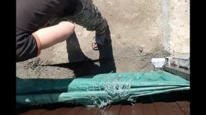 Самый бюджетный водоотвод  Заливка водоотвода вдоль стоянки.