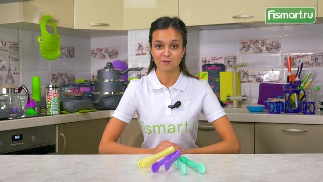 Набор из 3-х щипцов для сервировки пищи Fissman видеообзор (7256) | Fismart.ru смотреть онлайн