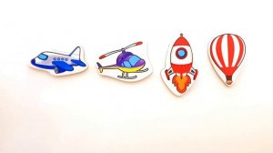 Виды транспорта/ самолет/вертолет. Учим транспорт