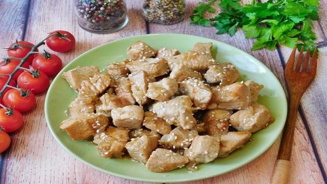 КАК ПОЖАРИТЬ ФИЛЕ ИНДЕЙКИ? Вкусное и аппетитное филе индейки с луком на сковороде в соевом соусе