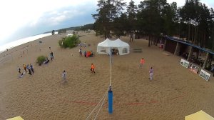 Beach volley. 5 из 12. Sky View Cam. 20.06.2015. Hard League. Пляжный волейбол."Женщины 18+". Финал.