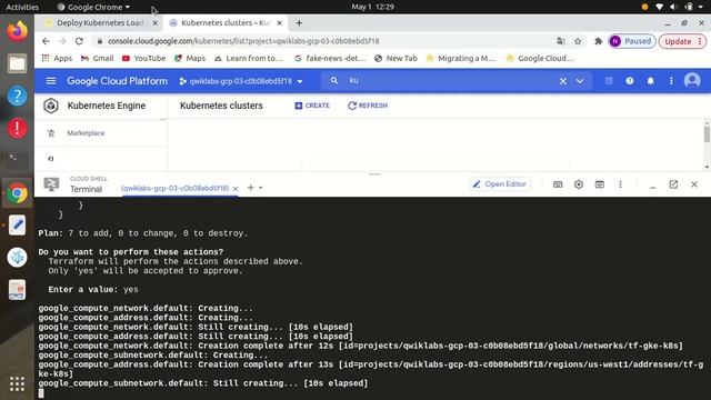 Deploy Kubernetes Load Balancer Service with Terraform | GSP233 смотреть онлайн