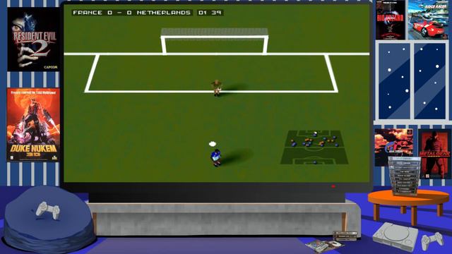 4 4 2 Soccer PS1 Review смотреть онлайн
