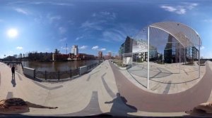 360º от Высокого моста до Юбилейного моста в Калининграде