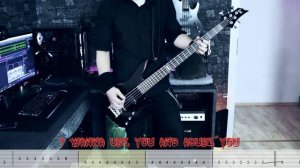 Marilyn Manson- Sweet Dreams (Are Made Of This) (Bass Cover w/Tabs & Lyrics)