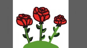 Рисуем цветочки детям часть 28