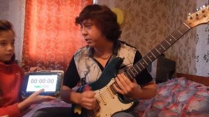 Наибольшее количество нот сыгранных на гитаре за 10 секунд