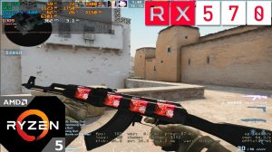 CS:GO : RX 570 8GB + Ryzen 5 3600