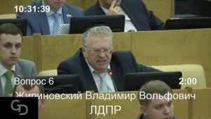 Жириновский о малом и среднем бизнесе