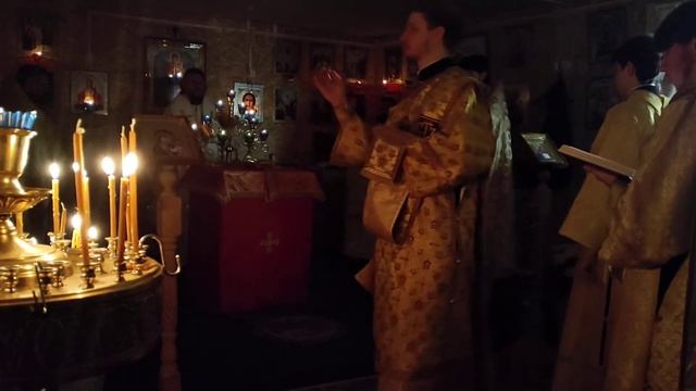 Новогодняя служба с владыкой в монастыре 2020-2021 ч.1 смотреть онлайн