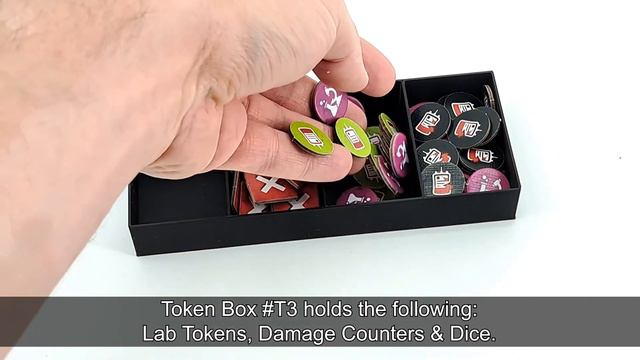 The Thing: The Board Game - Board Game Insert / Organizer - Instructional Video - By Tinkering Paws
