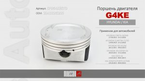 Поршень двигателя G4KE  для атомобилей HYUNDAI и KIA. Артикул: SPRG4KESTD. OEM: 234102G200
