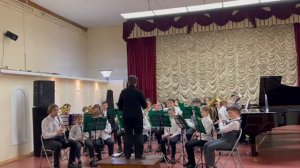 Вольфганг Амадей Моцарт. Рондо в турецком стиле. Детский духовой оркестр ДМШ №1 г. Новосибирск