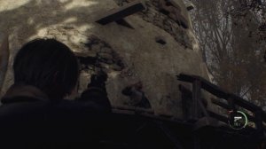 resident evil 4 remake замес в амбаре