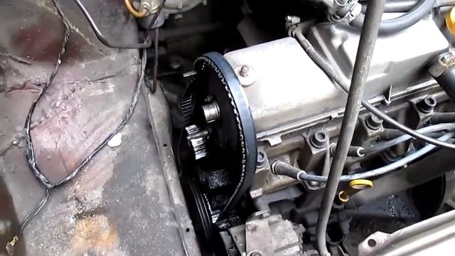 Ремонт ВАЗ 2109 Замена ремня ГРМ, замена помпы ВАЗ, замена сальников смотреть онлайн