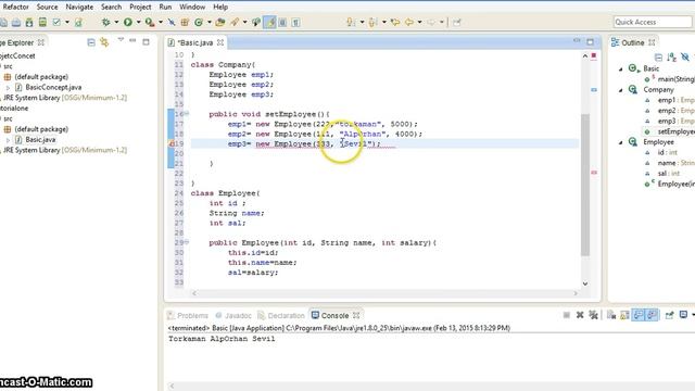 object class method and constructor - one смотреть онлайн