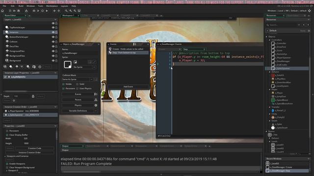 Making a New Game in GMS2 -#8- Live game development in GameMaker Studio 2