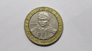 100 pesos 2008 ЧИЛИ