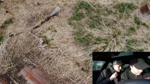 DRONE CATCHES THE RAKE AT HAUNTED ABANDONED BARN!! (HE'S REAL!)
