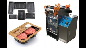 Автоматический запайщик лотков QDZ Automatic tray sealer QDZ