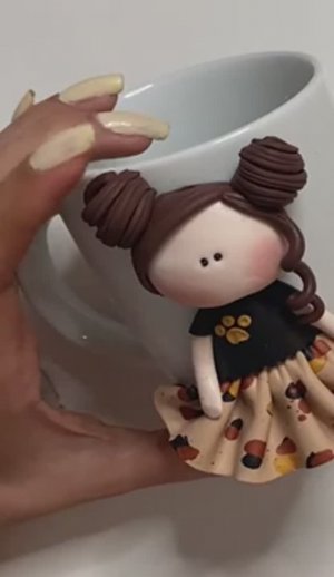 Мастер-класс по изготовлению куклы из полимерной глины на кружке