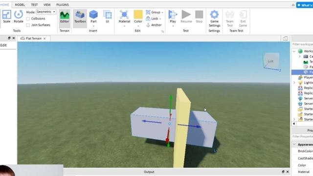 How to Make a HOLE IN A WALL in Roblox Studio (2022) смотреть онлайн