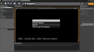 WTF Is? ComboBox - Add / Remove Option in Unreal Engine 4 ( UE4 )