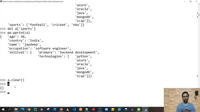 #4 Python Data Types: Dictionaries | Dictionary In Python |  Dictionary CRUD | Comprehension |