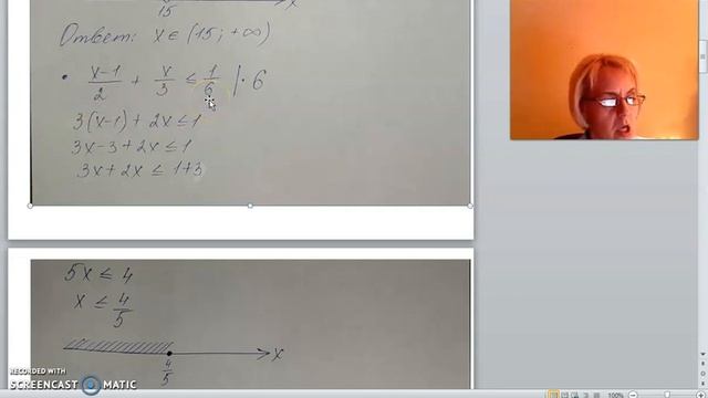 8 класс линейные неравенства 1 1 смотреть онлайн