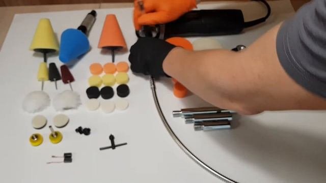 Набор полировальный POLISHER 28 для труднодоступных мест