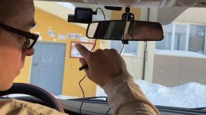 Классный видеорегистратор для Чанган CS 35 плюс. Проблема с замерзанием лючка бензобака, решена!