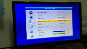 Ручная настройка приставки (ресивера) марки SKTEL 3601HD