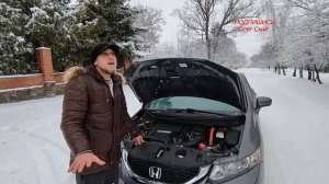 honda civic 9 hybrid 2015 обзор... интерьер, экстерьер, багажник.