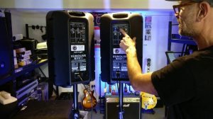 Behringer B112W Powered speakers How to link the speakers with Bluetooth at Northern Beaches PA Hir