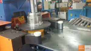 Автоматический бухтовщик и упаковщик кабеля