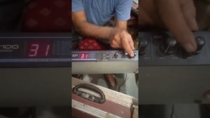 How to set effect in Yamaha REV100 Effects Processor