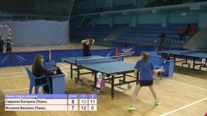 18.12.16 Финал среди девушек Сафарова Екатерина (Пермь) VS Мочалова Василиса (Пермь)