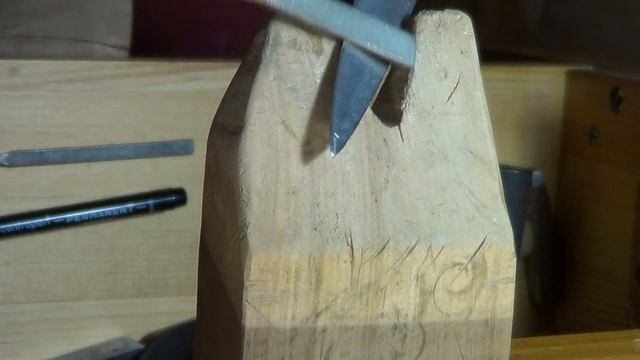 Заточка кухонного ножа алмазным надфилем. смотреть онлайн