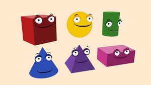 3D Shapes For Kids | Tiny Tunes