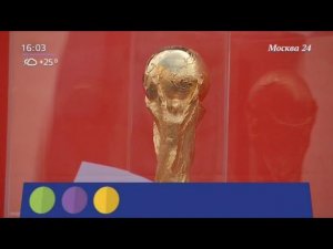 В Терминале В показали Кубок FIFA!