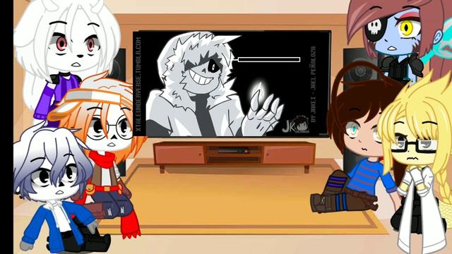 Реакция персонажей андертейл на андерверс смотреть онлайн