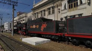 Ретро-поезд «Победа» Краснодар-1    02.05. 2021 год.