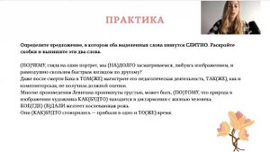 14 задание ЕГЭ. Русский язык. Практика