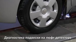 Диагностика подвески на люфт детекторе