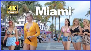 Прогулка По Оушен Драйв - Сердце Майами-Бич Флорида США 
WALK Ocean Drive MIAMI BEACH Florida USA 4k